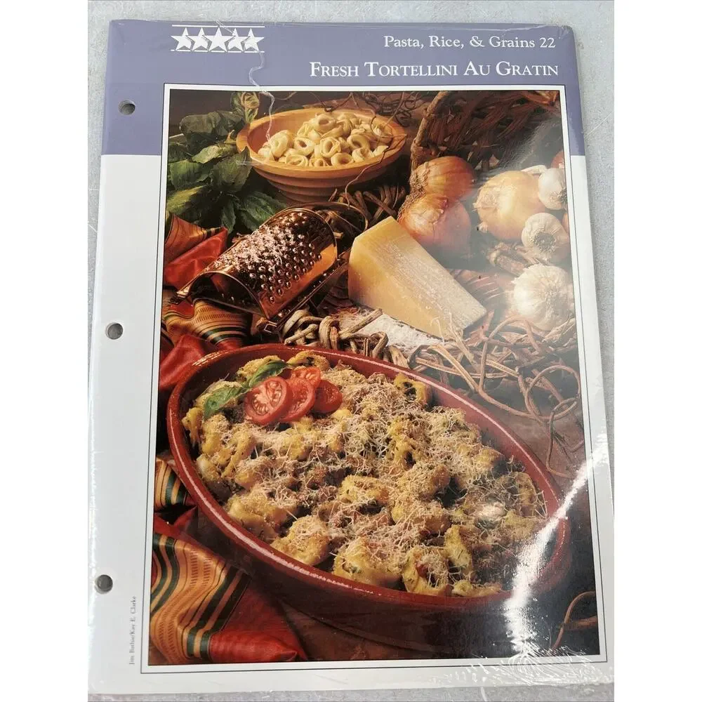 Vintage‎ Southern Living Five Star Recipes Pasta, Rice, Grains 22 In Wrapper